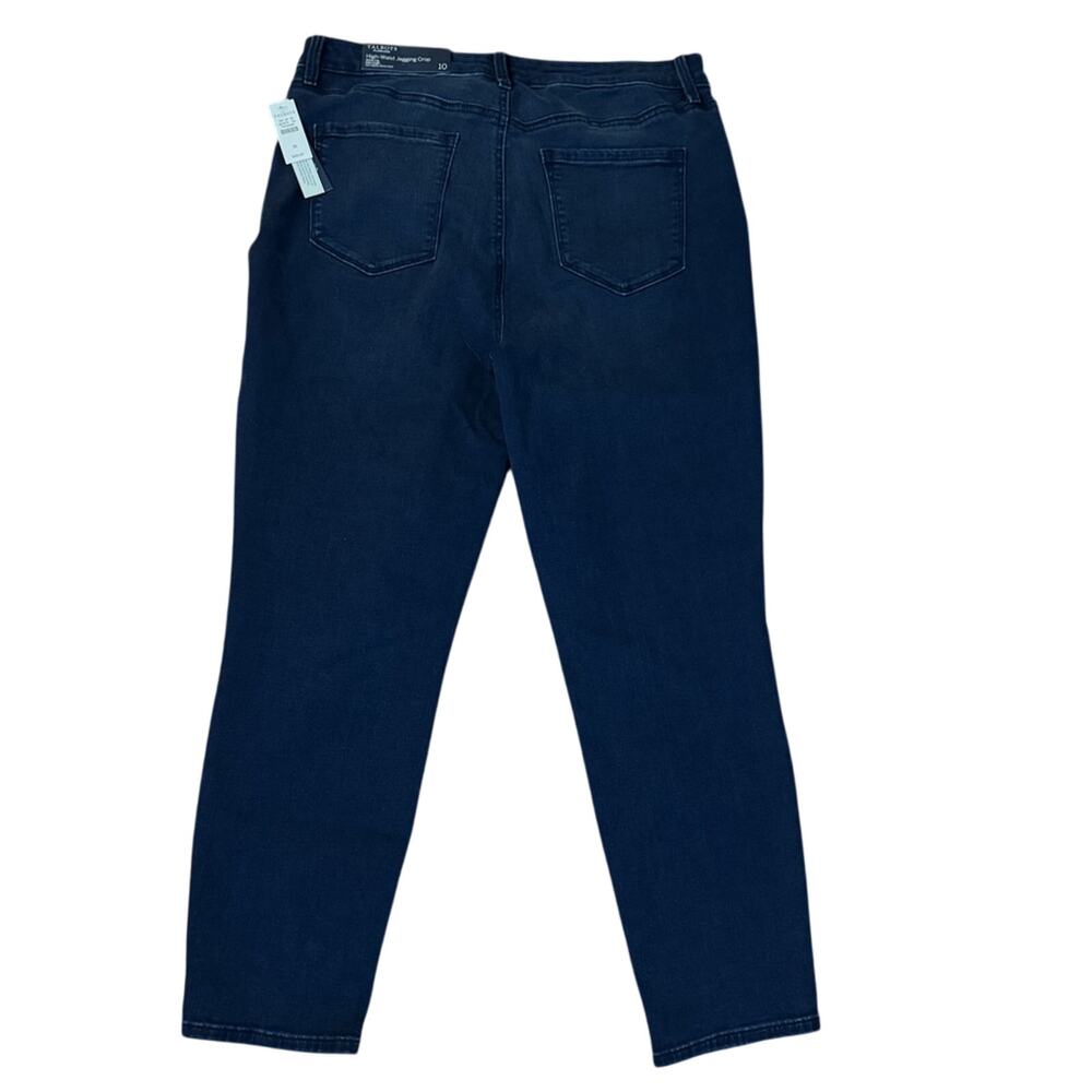 Talbots High Waist Jegging Crop Jeans Size 10 NWT - Picture 4 of 7